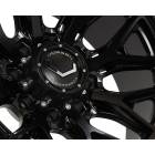 Vossen HFX-1, Цвет: Satin Black (8 болтов)