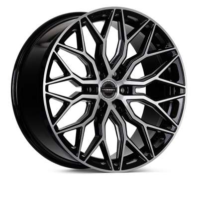 Vossen HF6-3, Цвет: Brushed Gloss Black