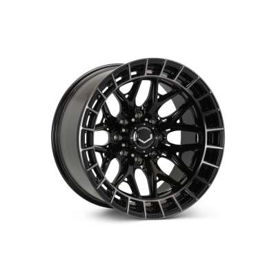 Vossen HFX-1, Цвет: Tinted Gloss Black (8 болтов)
