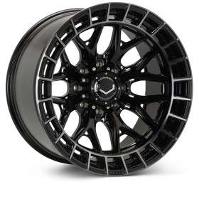 Vossen HFX-1, Цвет: Tinted Gloss Black (8 болтов)