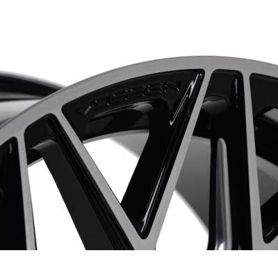 Vossen HF6-3, Цвет: Brushed Gloss Black