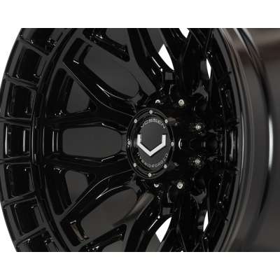 Vossen HFX-1, Цвет: Gloss Black (8 болтов)