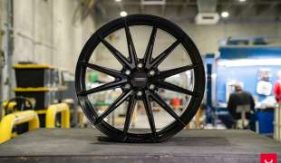 Vossen HFX-2, Цвет: Satin Black (6 болтов)