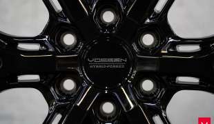 Vossen HFX-1, Цвет: Gloss Black (6 болтов)