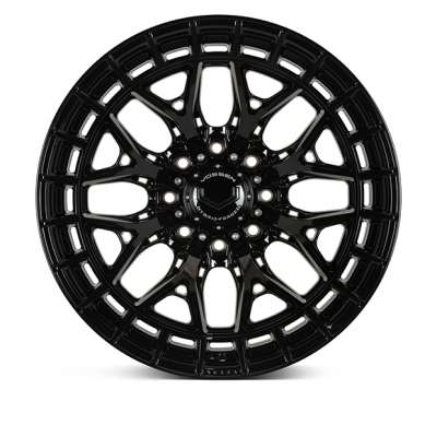 Vossen HFX-1, Цвет: Gloss Black (8 болтов)