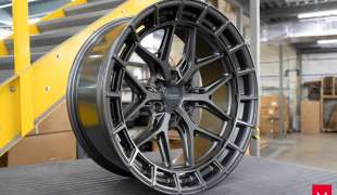 Vossen HFX-1, Цвет: Matte Gunmetal (6 болтов)