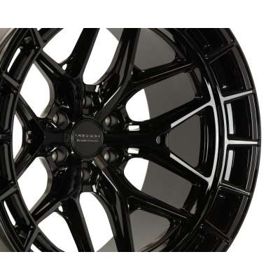 Vossen HFX-1, Цвет: Gloss Black (6 болтов)
