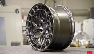 Vossen HFX-1, Цвет: Matte Gunmetal (8 болтов)