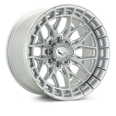Vossen HFX-1, Цвет: Silver Polished (8 болтов)