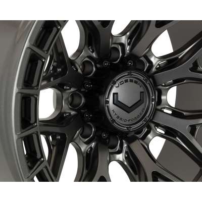 Vossen HFX-1, Цвет: Matte Gunmetal (8 болтов)