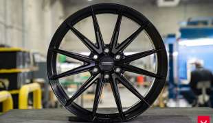 Vossen HFX-2, Цвет: Satin Black (6 болтов)
