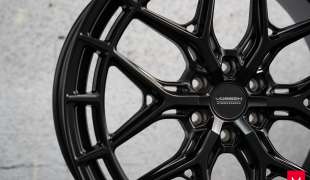 Vossen HFX-1, Цвет: Satin Black (6 болтов)