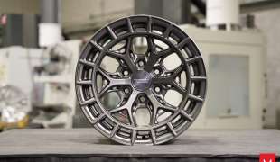 Vossen HFX-1, Цвет: Matte Gunmetal (8 болтов)