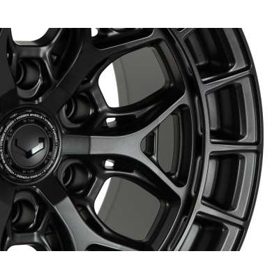 Vossen HFX-1, Цвет: Satin Black (6 болтов)