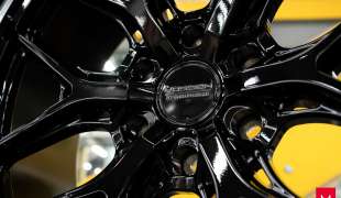 Vossen HFX-1, Цвет: Tinted Gloss Black (6 болтов)