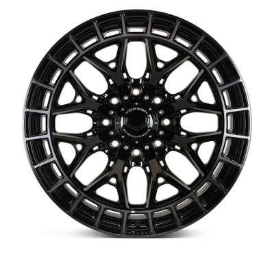 Vossen HFX-1, Цвет: Tinted Gloss Black (8 болтов)