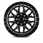 Vossen HFX-1, Цвет: Tinted Gloss Black (8 болтов)