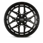 Vossen HFX-1, Цвет: Satin Black (6 болтов)