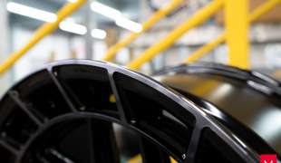 Vossen HFX-1, Цвет: Tinted Gloss Black (6 болтов)