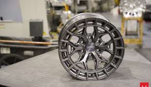 Vossen HFX-1, Цвет: Matte Gunmetal (8 болтов)