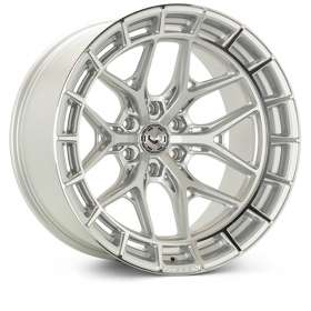 Vossen HFX-1, Цвет: Silver Polished (6 болтов)