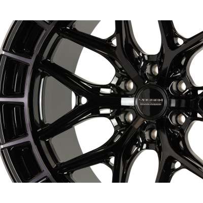 Vossen HFX-1, Цвет: Tinted Gloss Black (6 болтов)