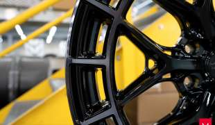 Vossen HFX-1, Цвет: Tinted Gloss Black (6 болтов)