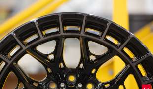 Vossen HFX-1, Цвет: Tinted Gloss Black (8 болтов)