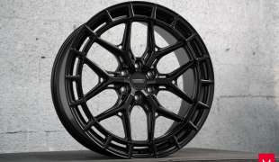 Vossen HFX-1, Цвет: Satin Black (6 болтов)