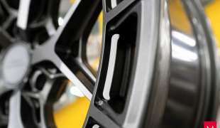 Vossen HFX-1, Цвет: Matte Gunmetal (6 болтов)
