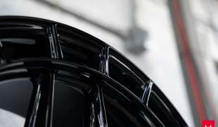 Vossen HFX-1, Цвет: Gloss Black (6 болтов)