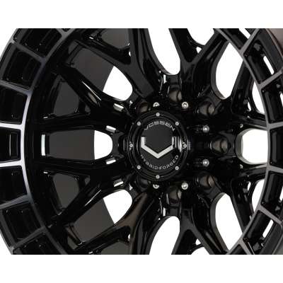 Vossen HFX-1, Цвет: Tinted Gloss Black (8 болтов)