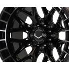 Vossen HFX-1, Цвет: Tinted Gloss Black (8 болтов)