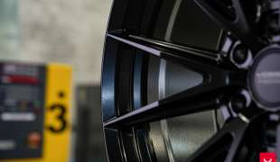 Vossen HFX-2, Цвет: Satin Black (6 болтов)