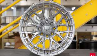 Vossen HFX-1, Цвет: Silver Polished (8 болтов)