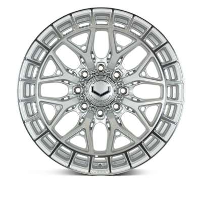 Vossen HFX-1, Цвет: Silver Polished (8 болтов)