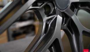 Vossen HFX-1, Цвет: Matte Gunmetal (6 болтов)