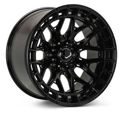 Vossen HFX-1, Цвет: Gloss Black (8 болтов)