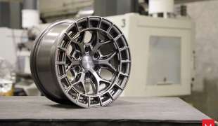 Vossen HFX-1, Цвет: Matte Gunmetal (8 болтов)