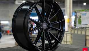 Vossen HFX-2, Цвет: Satin Black (6 болтов)